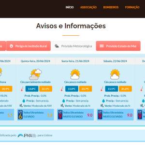 Novas Funcionalidades no Site dos Bombeiros Voluntários de Paço de Arcos