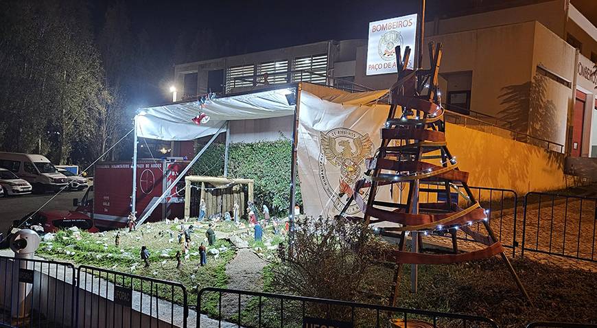 Presépio de Natal dos Bombeiros Voluntários de Paço de Arcos