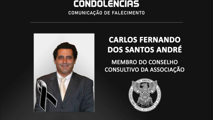 Comunicação de Falecimento – Membro do Conselho Consultivo, Eng. Carlos Fernando dos Santos André