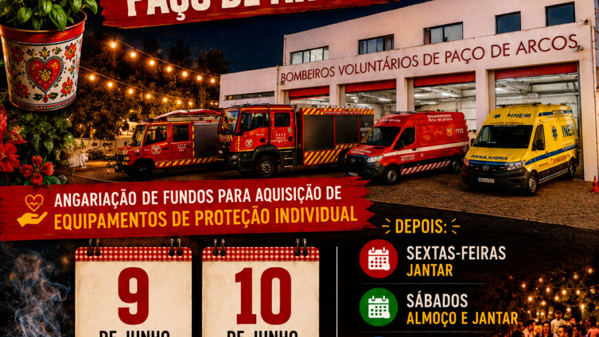 Santos populares nos Bombeiros de Paço de Arcos