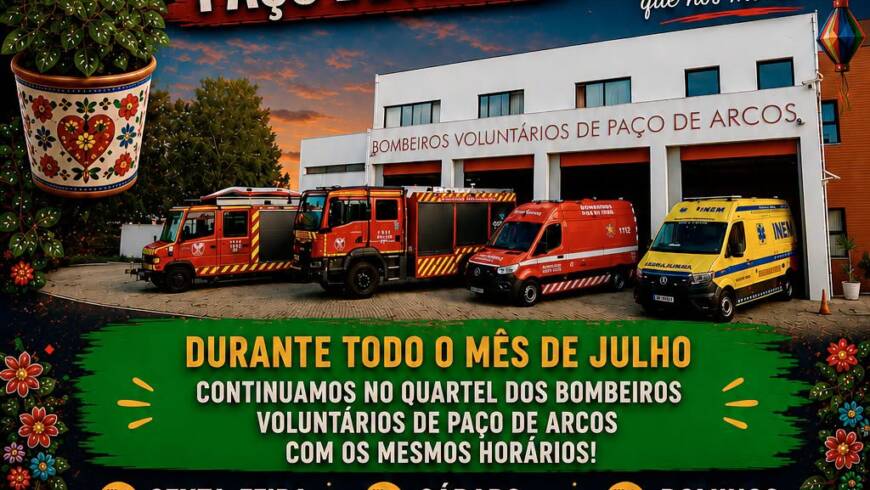 Os Santos Populares continuam em Julho!