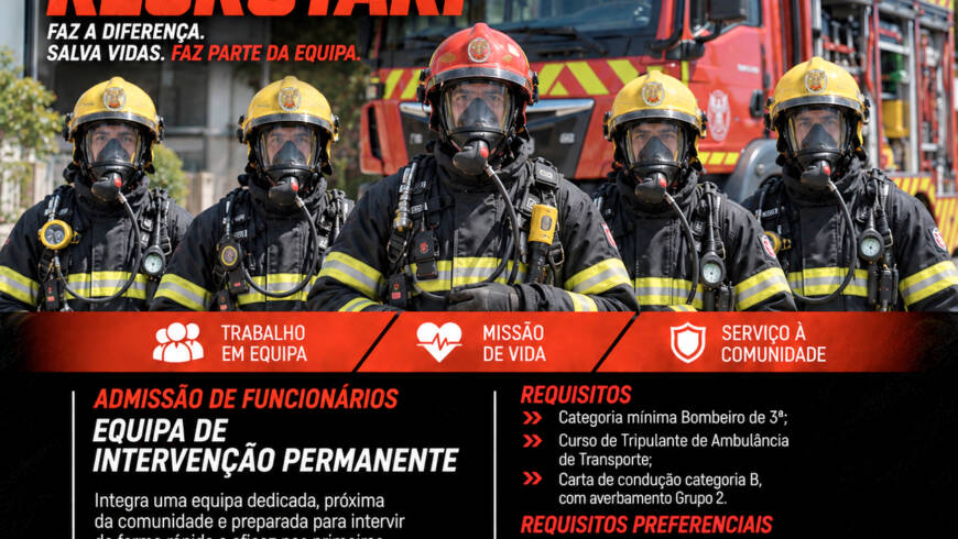 Recrutamento – Equipa de Intervenção Permanente