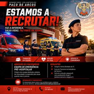Recrutamento – Equipas de Emergência Pré-Hospitalar