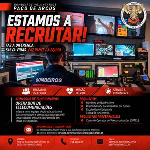 Recrutamento – Operador de Telecomunicações