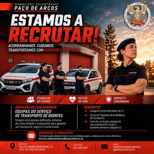 Recrutamento – Serviço de Transporte de Doentes