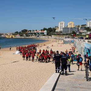 Exercício de Tsunami na Praia de Caxias